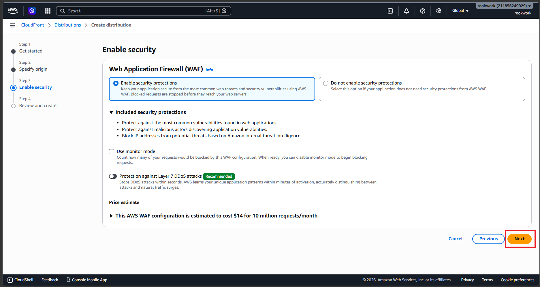 Add CNAME and ACM SSL Certificate