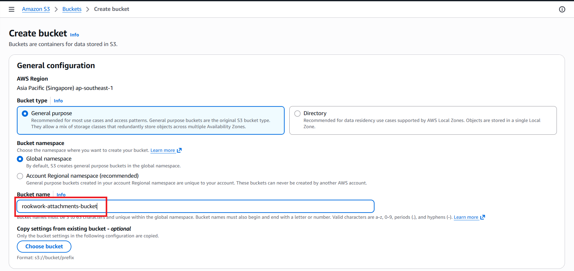Configure Private S3 Bucket